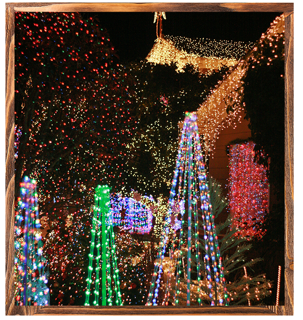 safe Drive-thru light display